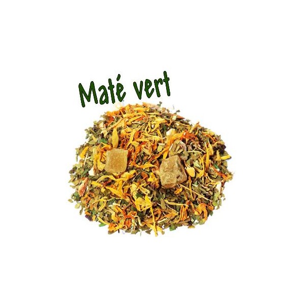 knijpen Grillig Verheugen Maté vert ananas mangue citron - Miracle sans nom - Thé vert Alveus