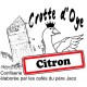 Crottes d'Oye, Citron